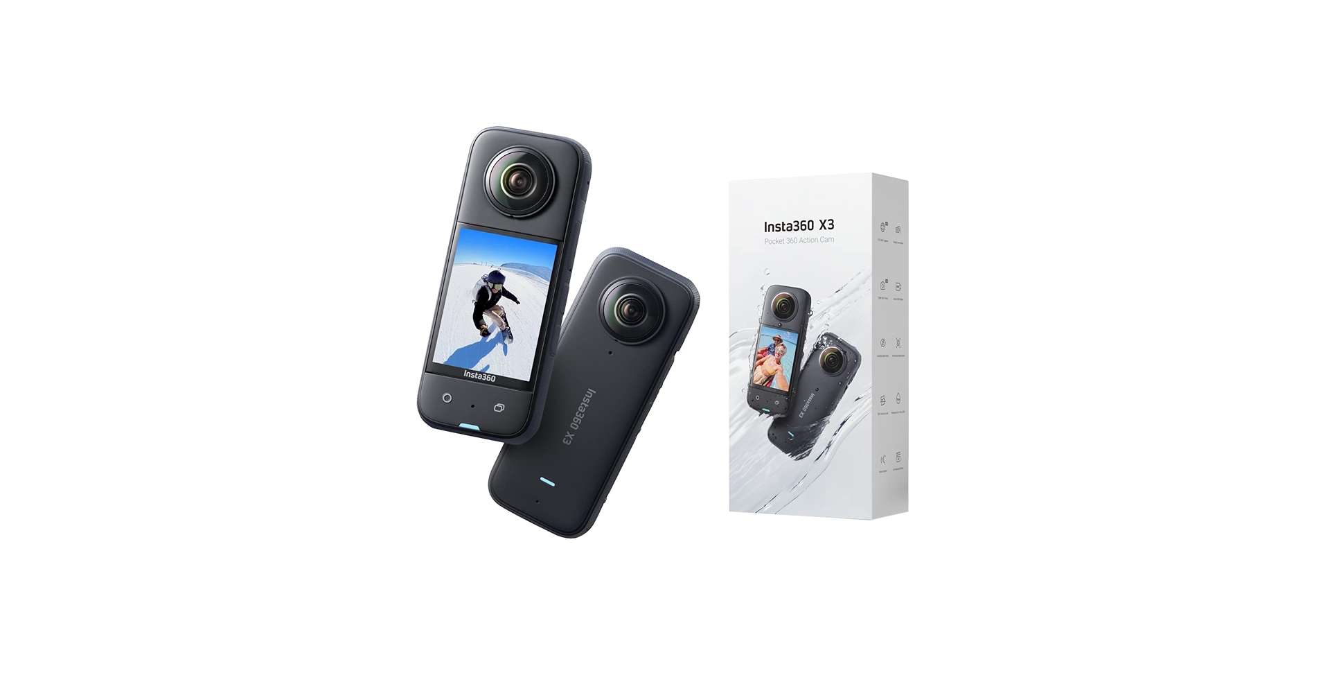 insta360 - INSTA360 X3 アクション カメラINSTA360 X3 ACTION Amazon.com : Insta360 X3 - Waterproof 360 Action Camera with